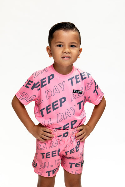 Kids Muay Thai Casual Shorts - TEEP All Day Activewear Online