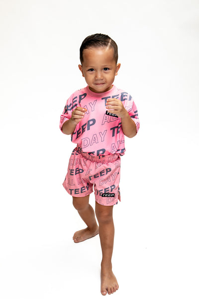 Kids Muay Thai Casual Shorts - TEEP All Day Activewear Online