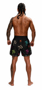 Men's TEEP ALL DAY Printed Shorts - Muay Thai Fighter Activewear