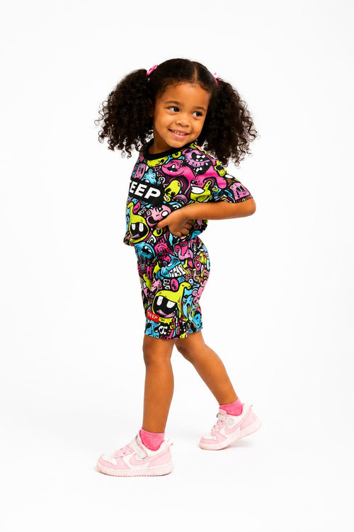 Kids TEEP Cartoon casual shorts

