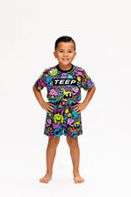 Kids TEEP Cartoon casual shorts

