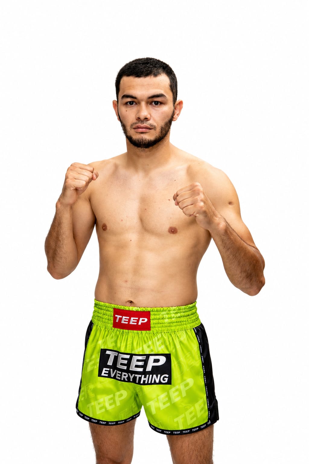 Men's Lime Green Muay Thai Fight Shorts - Teep Everything Sports Short