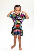 Kids Cartoon Muay Thai Boxing Shorts - Premium Breathable Fight Wear O…

