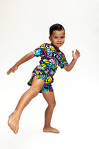 Kids TEEP Cartoon casual shorts

