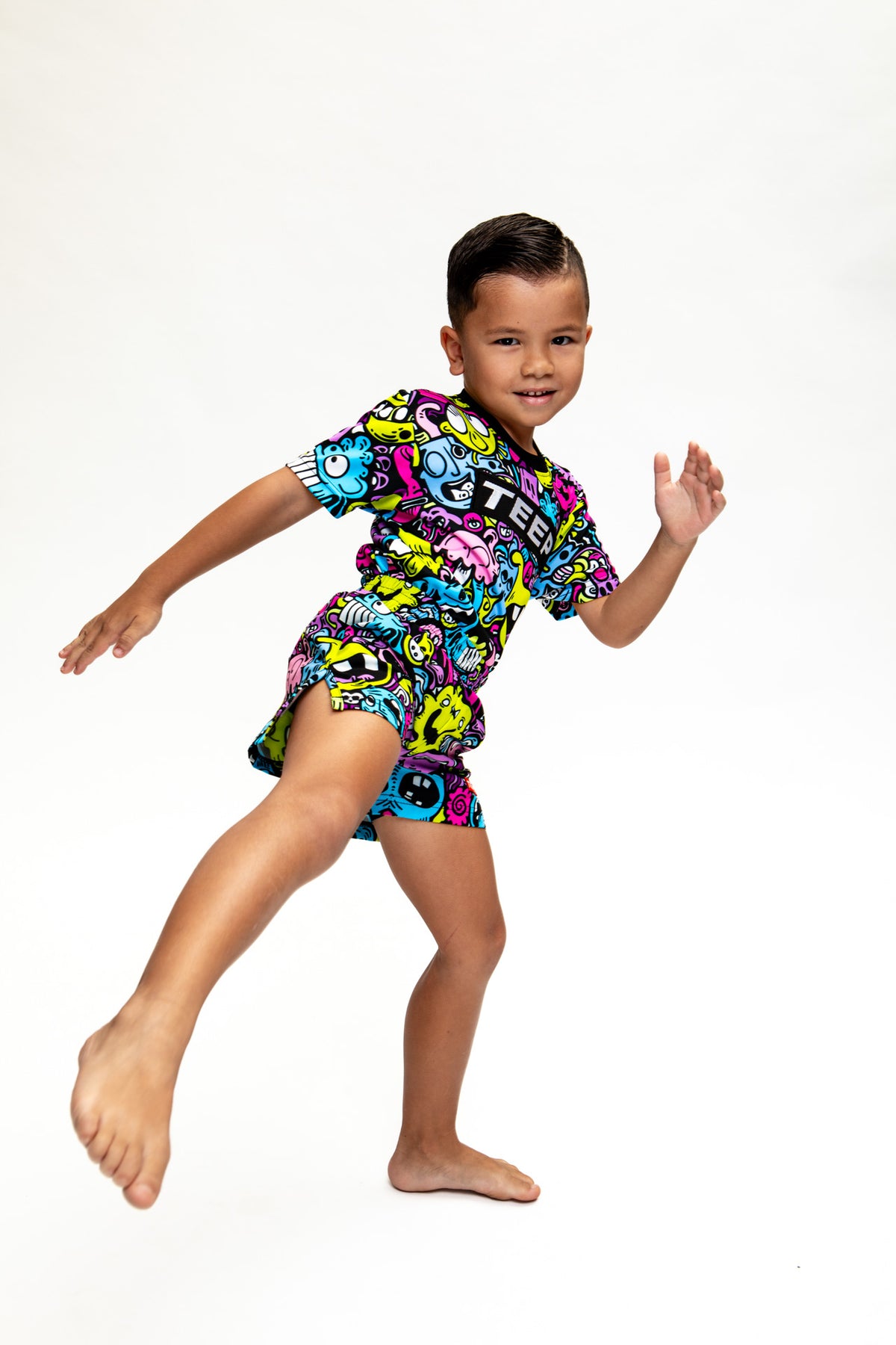 Kids TEEP Cartoon casual shorts

