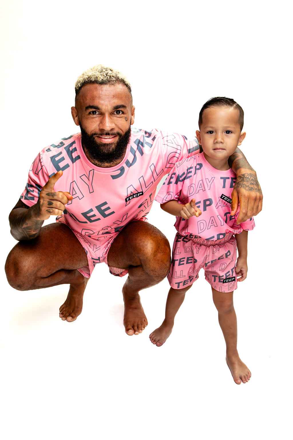 Pink Dry-Fit Training T-Shirt for Men's - High Quality Sports Clothing
