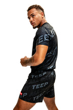 Black Muay Thai Gym & Casual Shorts for Men - TEEP Sports Activewear O…


