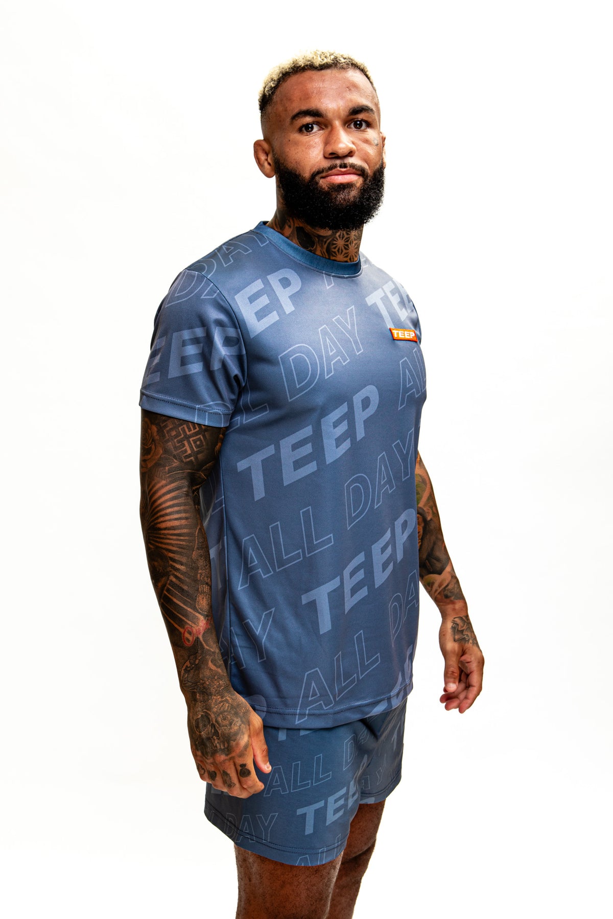Grey Dry-Fit Training T-Shirt for Men - Breathable High Quality Top

