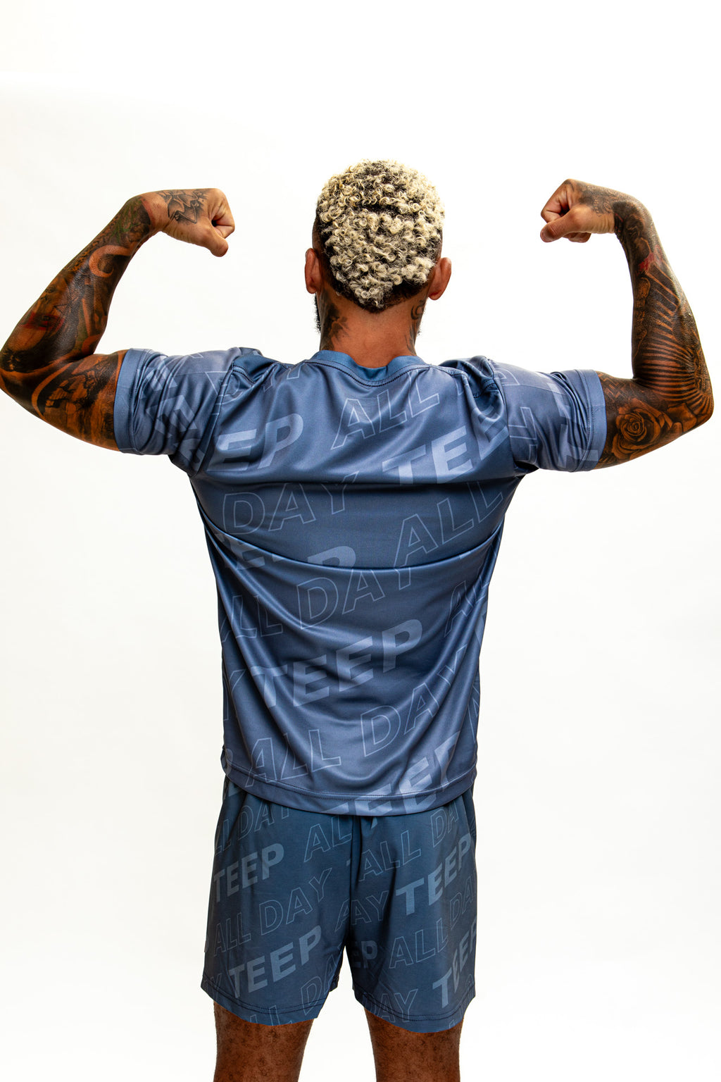 Grey Dry-Fit Training T-Shirt for Men - Breathable High Quality Top

