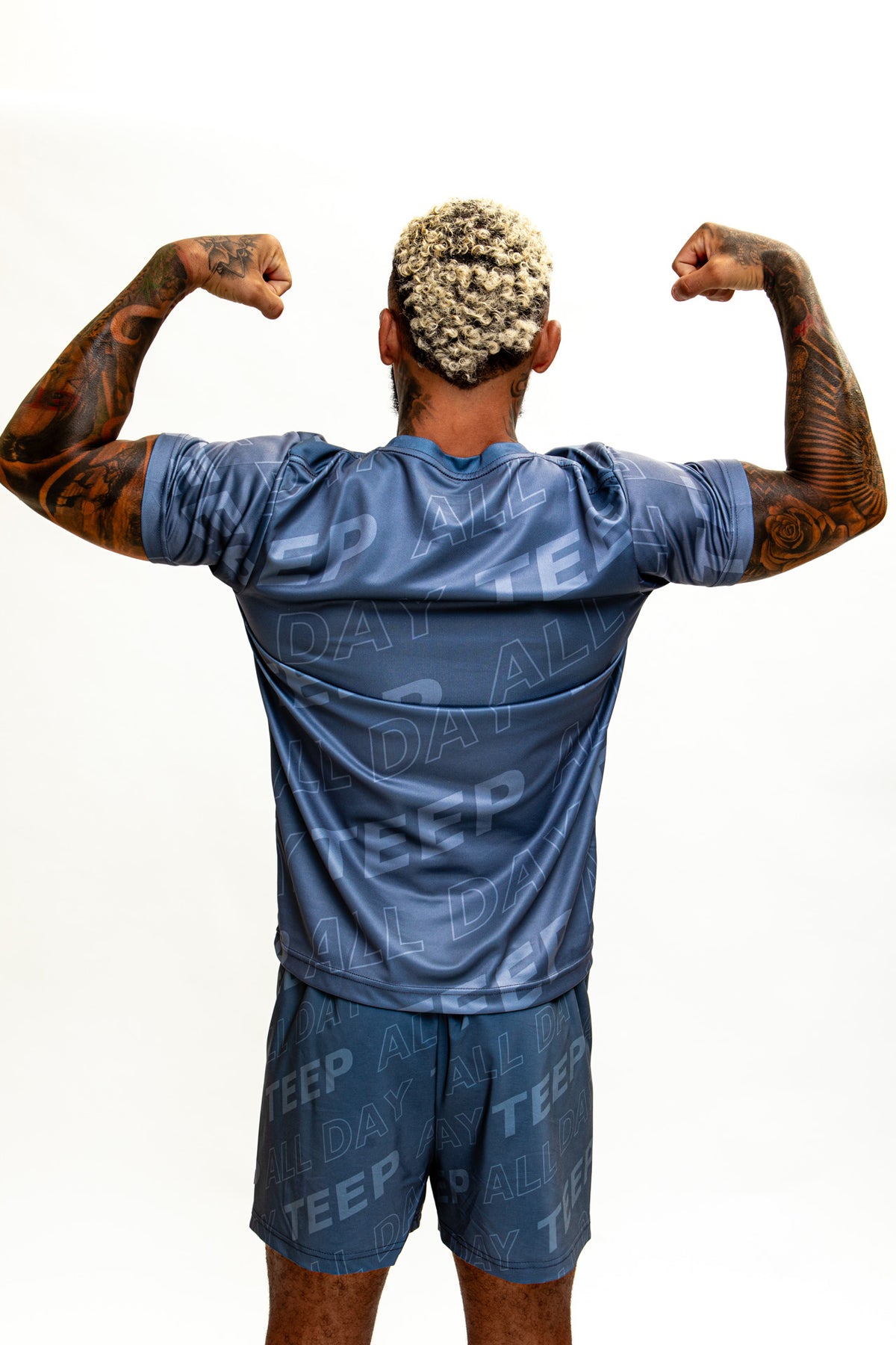Grey Dry-Fit Training T-Shirt for Men - Breathable High Quality Top

