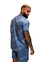 Grey Dry-Fit Training T-Shirt for Men - Breathable High Quality Top

