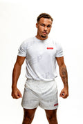White Muay Thai Gym Shorts for Men's - High Quality Sports Activewear …

