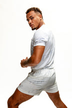 White Muay Thai Gym Shorts for Men's - High Quality Sports Activewear …

