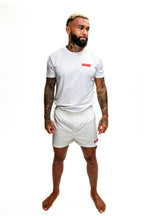 White TEEP Pattern Shorts - Muay Thai & Gym Training Outfit For Men's

