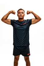 TEEP Signature Black Splash paint T-Shirt for Men

