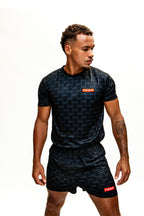 Signature Teep pattern shorts Black

