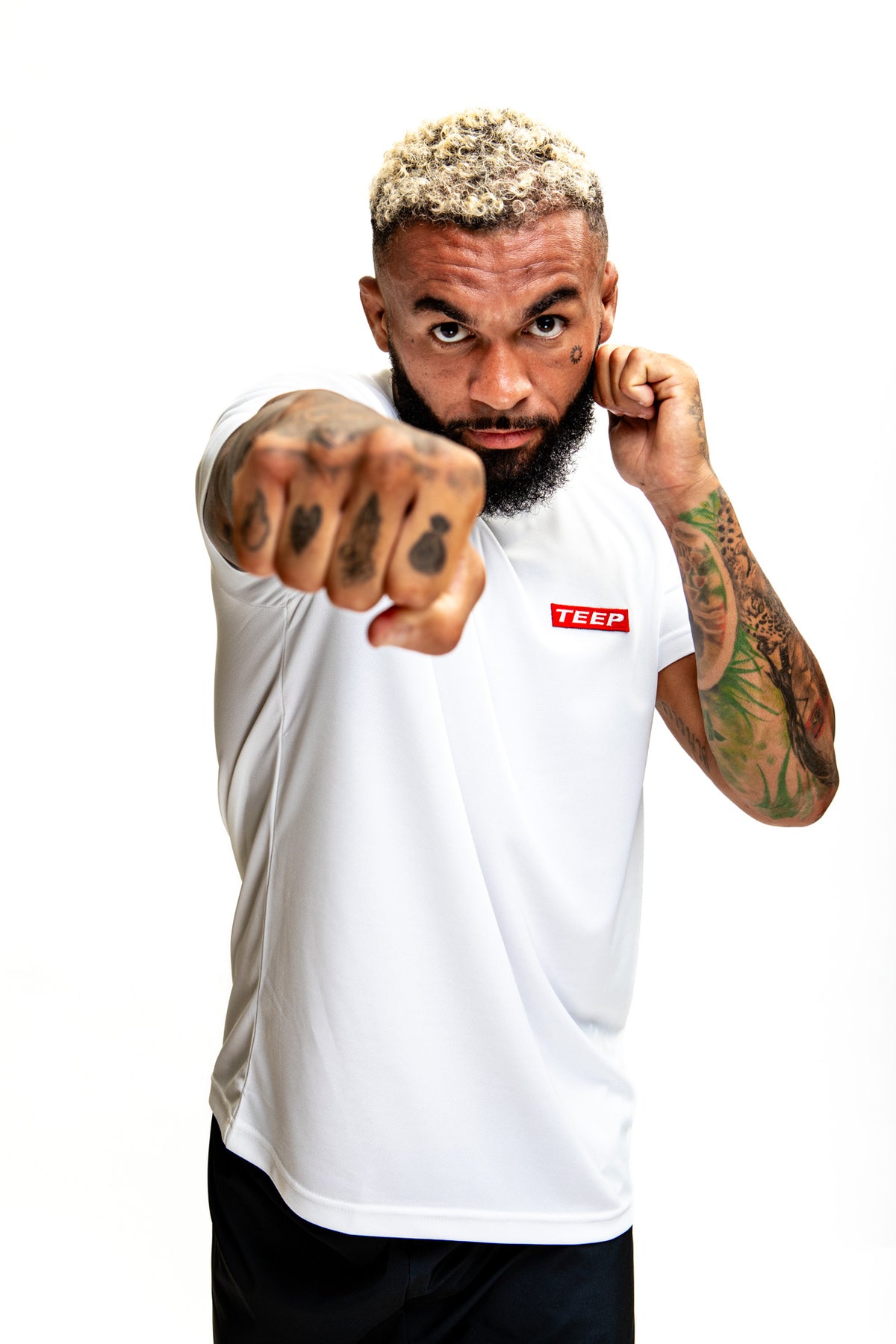 Black Dry-Fit Training T-Shirt for Men - High Quality Sports Clothing

