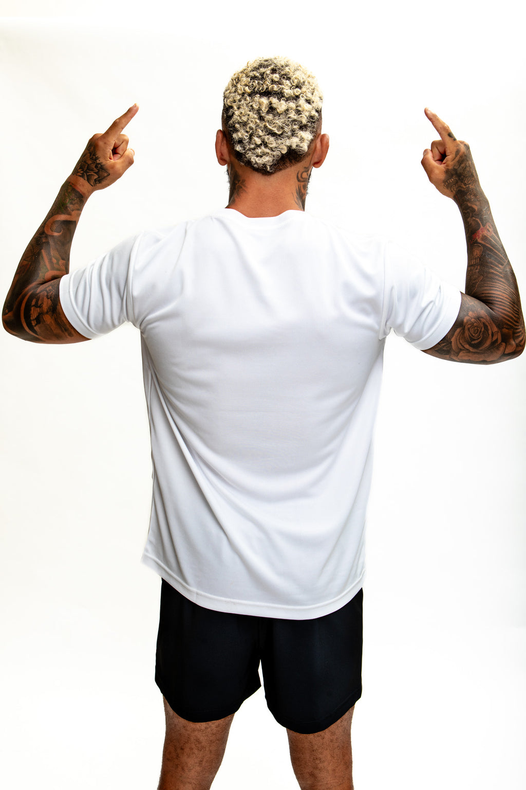 Black Dry-Fit Training T-Shirt for Men - High Quality Sports Clothing

