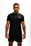 Black Dry-Fit Gym T-Shirt for Men's - Sports Activewear Online
