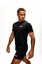Black Dry-Fit Gym T-Shirt for Men's - Sports Activewear Online