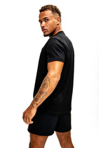 Black Dry-Fit Gym T-Shirt for Men's - Sports Activewear Online