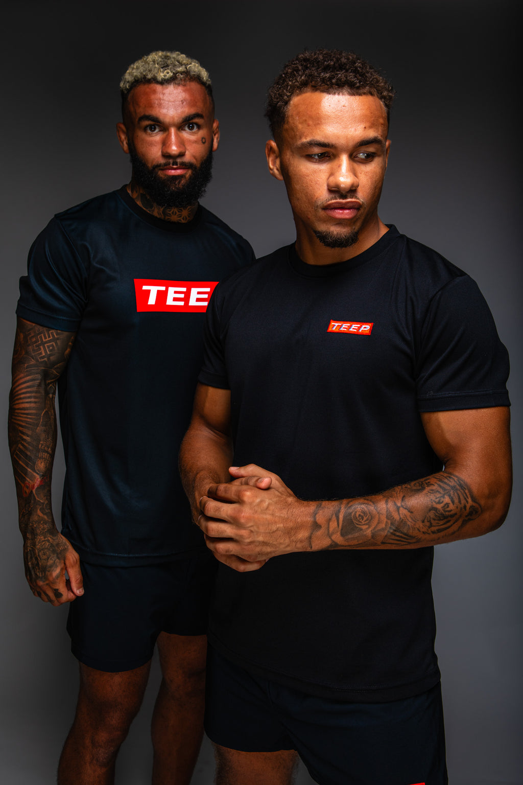 Black Dry-Fit Gym T-Shirt for Men's - Sports Activewear Online