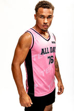 Pink Training Vest for Men's - TEEP All Day Gym Wear Online


