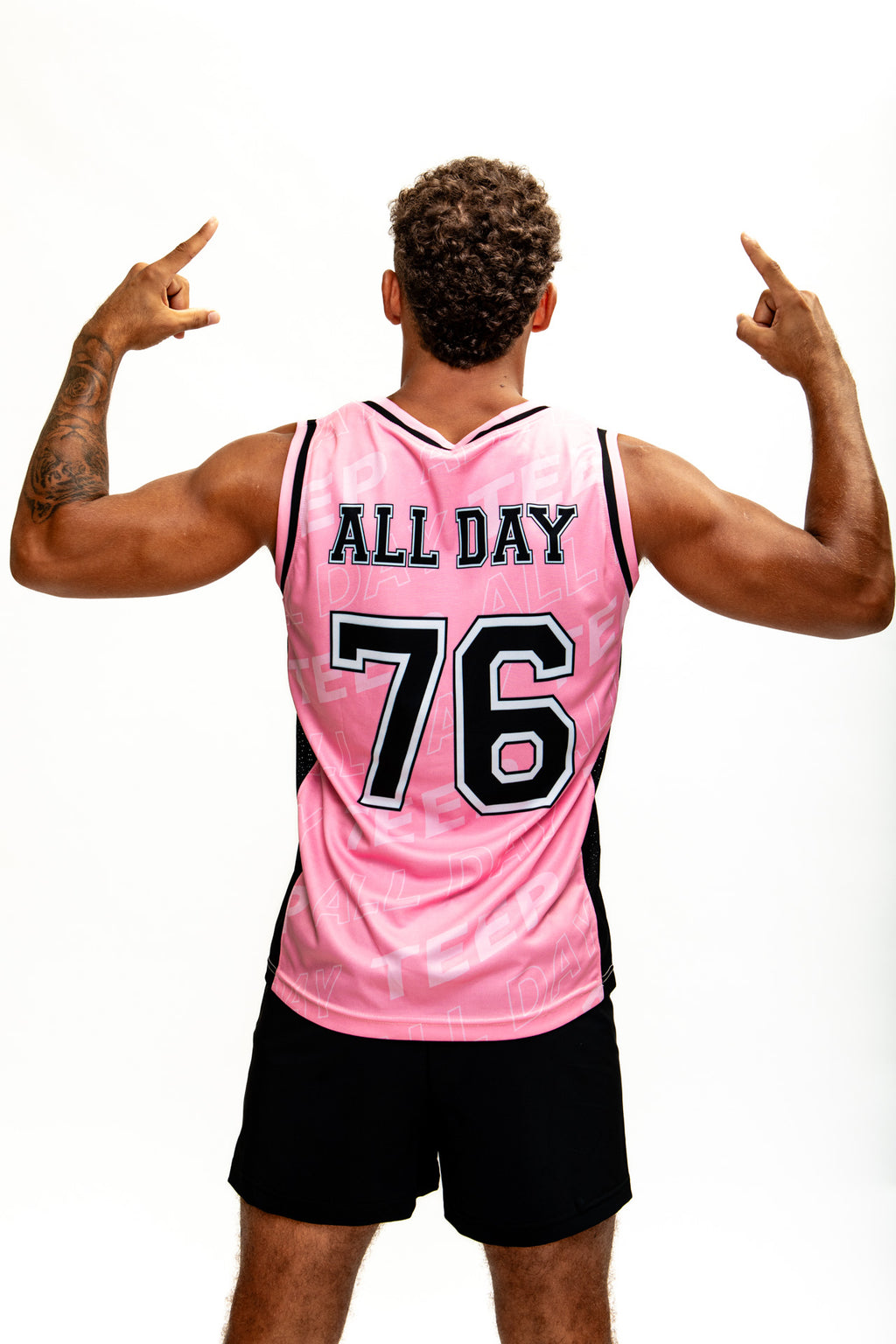 Pink Training Vest for Men's - TEEP All Day Gym Wear Online

