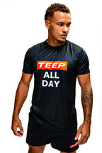 TEEP Black Dry-Fit T-Shirt - Muay Thai Training Apparel 2026

