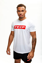 TEEP White Dry-Fit T-Shirt - Muay Thai Training Top 2026

