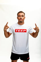 TEEP White Dry-Fit T-Shirt - Muay Thai Training Top 2026

