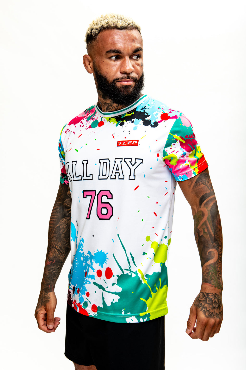 TEEP All Day Splashpaint T-Shirt - Men's Sports Activewear Online

