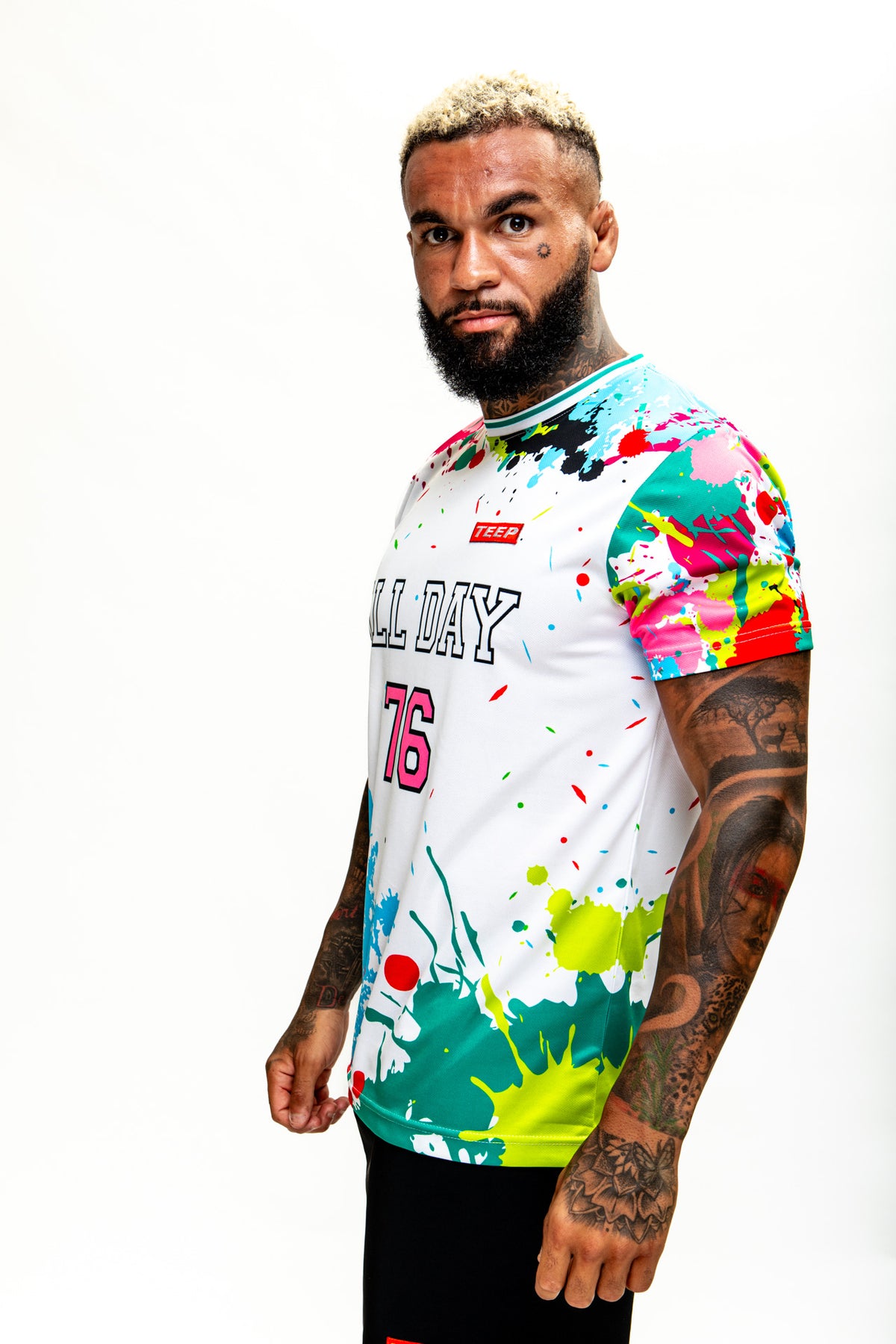 TEEP All Day Splashpaint T-Shirt - Men's Sports Activewear Online

