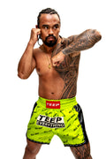 Teep Everything & All Day Muay Thai shorts Lime Green

