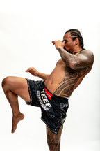Teep ALL DAY Thai boxing shorts Black

