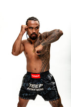 Teep ALL DAY Thai boxing shorts Black

