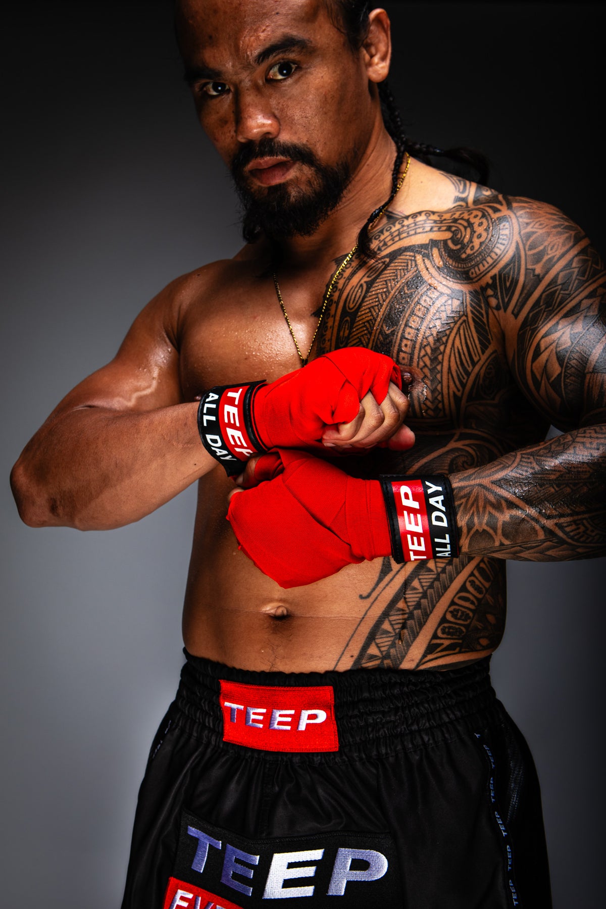 TEEP Woven Hand Wraps for Muay Thai & Boxing Training

