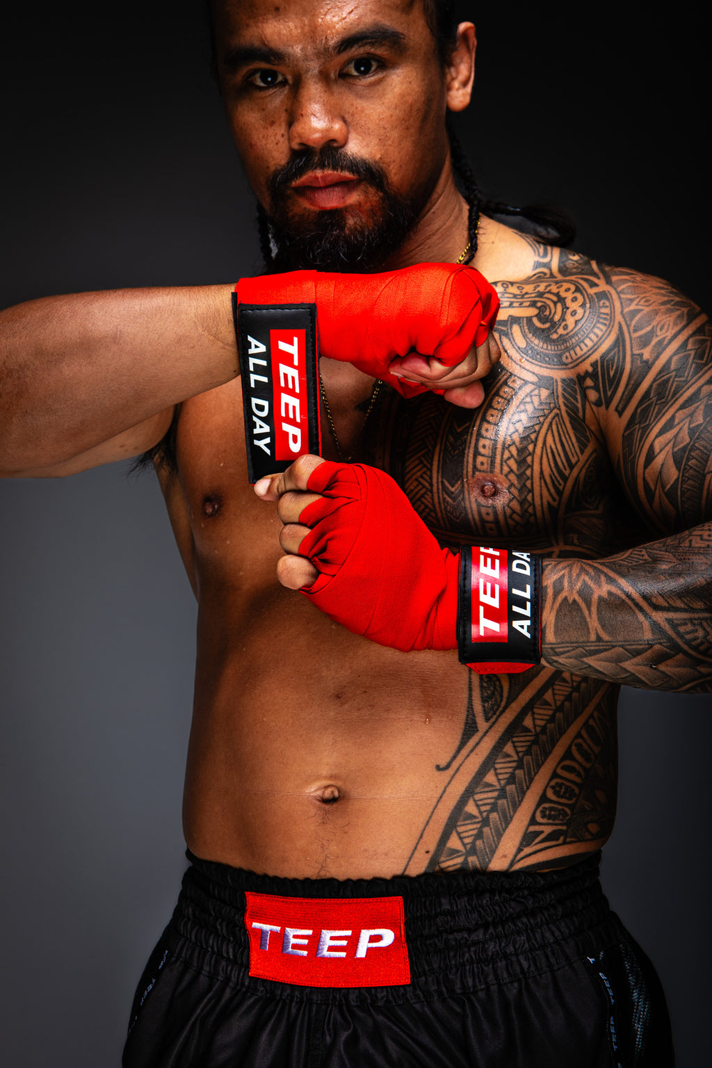 TEEP Woven Hand Wraps for Muay Thai & Boxing Training

