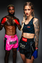 Teep Everything Pink Thai boxing shorts
